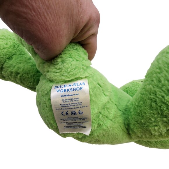 Build-A-Bear Workshop 16 inch Spring Green Frog Plush - Picture 3 of 3
